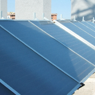 Instalació solar Térmica Edifici plurifamiliar (2008).